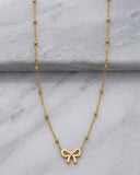 Chic Bow necklace - Glimmer Hub