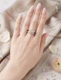 Luxe Ribbon Crown Ring - Glimmer Hub