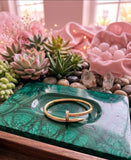 Nail Stone Bangle - Glimmer Hub