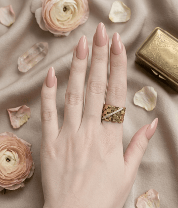 Chunky Gold Ring - Glimmer Hub