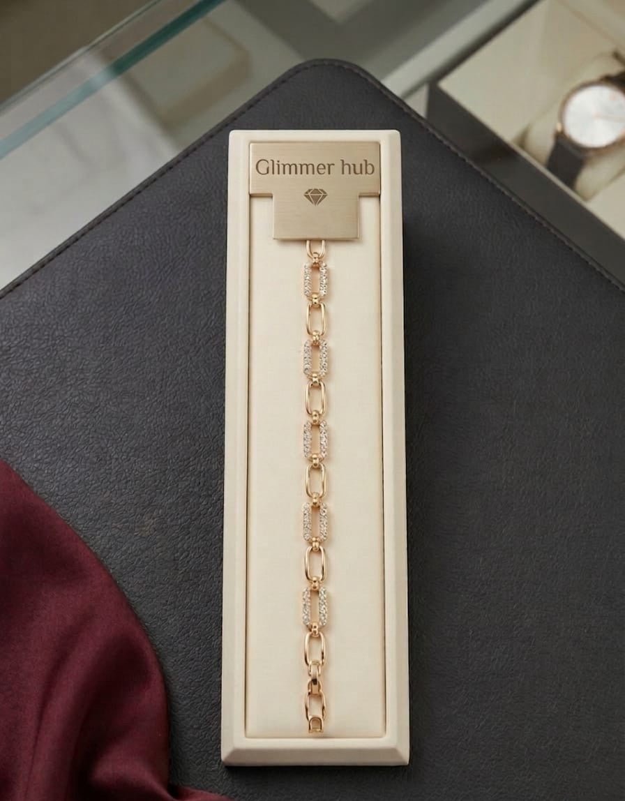 Elegant Gem bracelet - Glimmer Hub