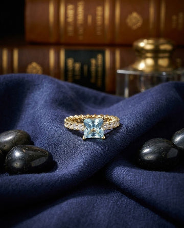 Eternity Stone Ring - Glimmer Hub
