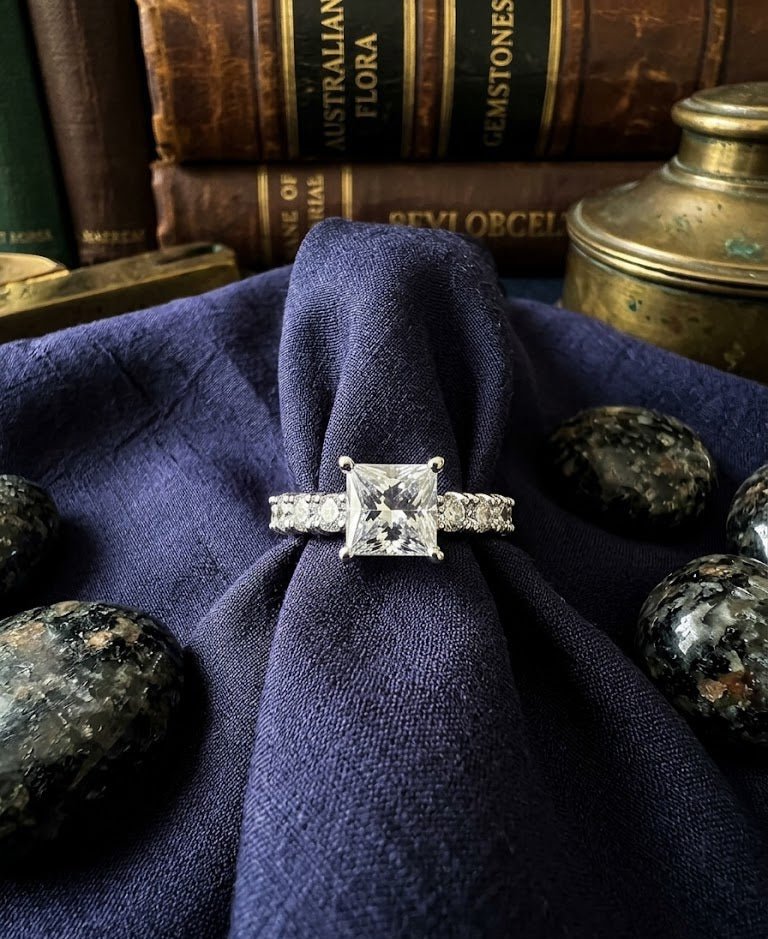 Eternity Stone Ring - Glimmer Hub