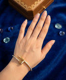 Nail Stone Bangle - Glimmer Hub