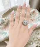 Sparkling Bloom Ring - Glimmer Hub