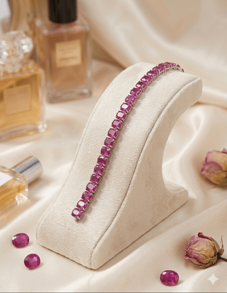 Stone Luxe Statement Bracelet - Glimmer Hub