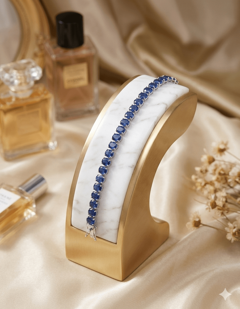 Stone Luxe Statement Bracelet - Glimmer Hub