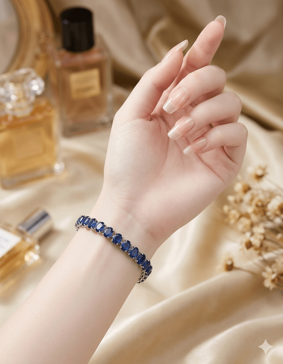 Stone Luxe Statement Bracelet - Glimmer Hub