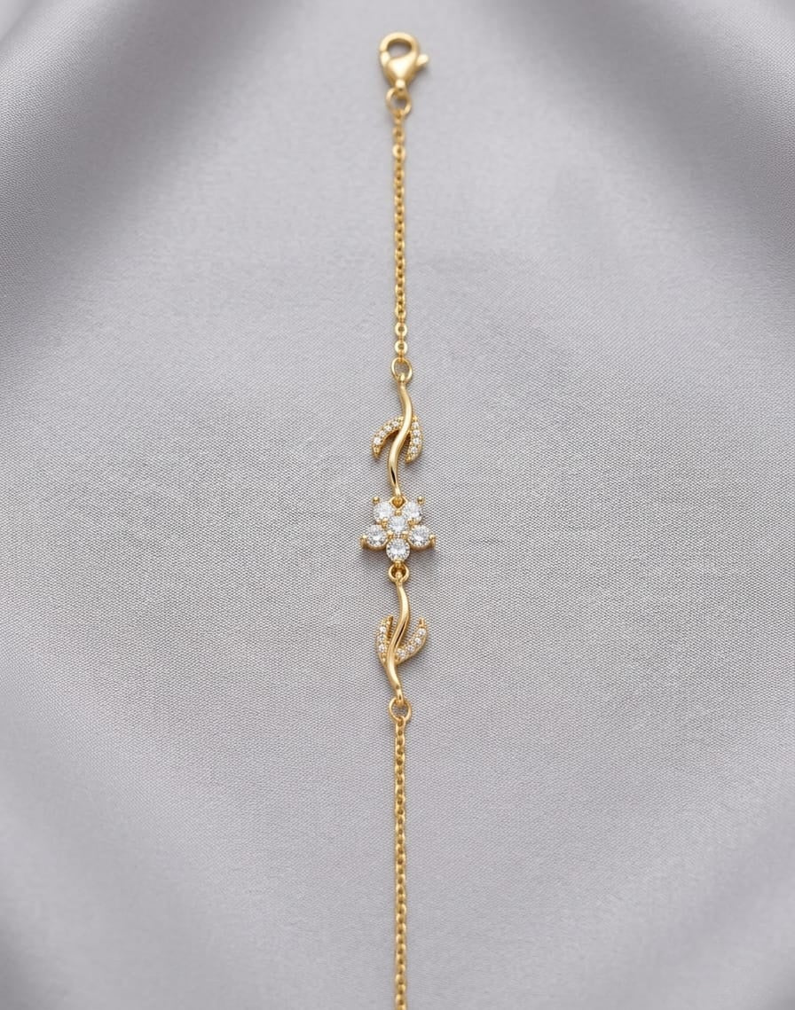 Timeless Grace Anklet - Glimmer Hub
